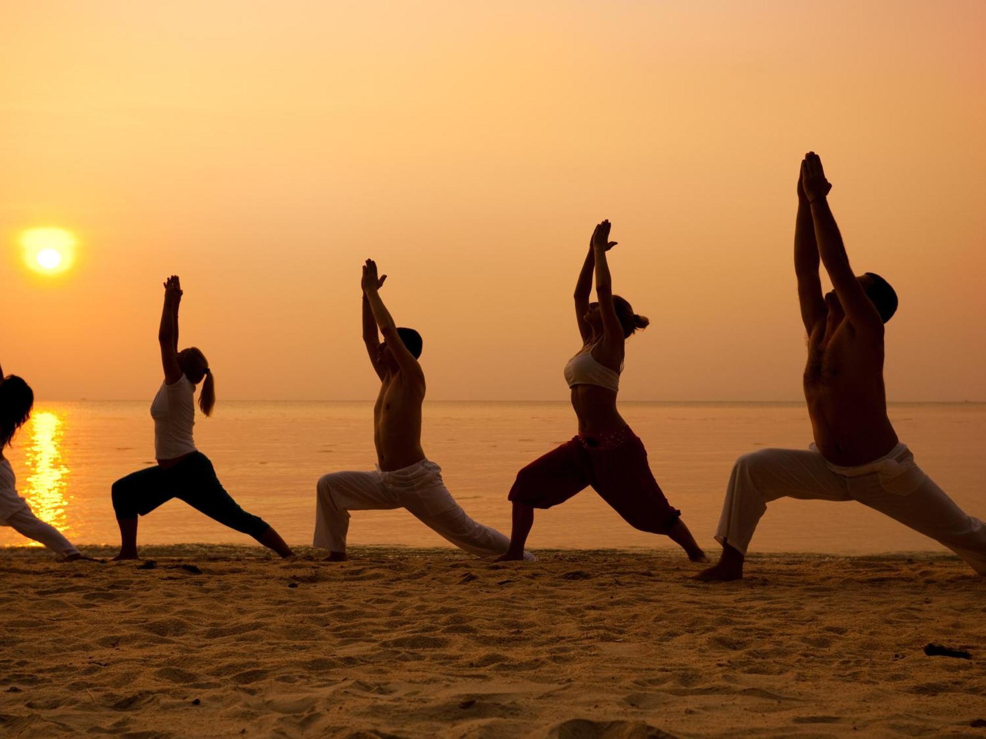 Tombo Beach Yoga E Bem-Estar Guarujá Kültér fotó